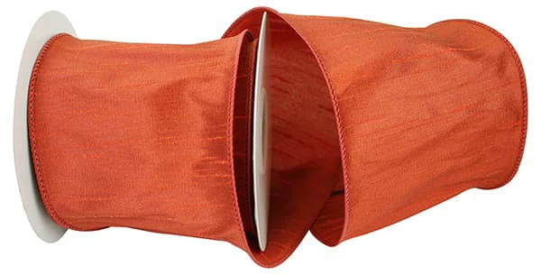 4 Inch Dupioni Supreme Wired Edge Ribbon - Image 9