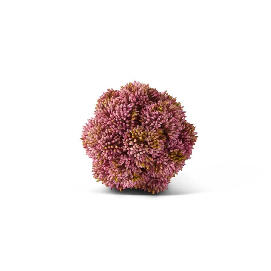 4” Pink Sedum Ball