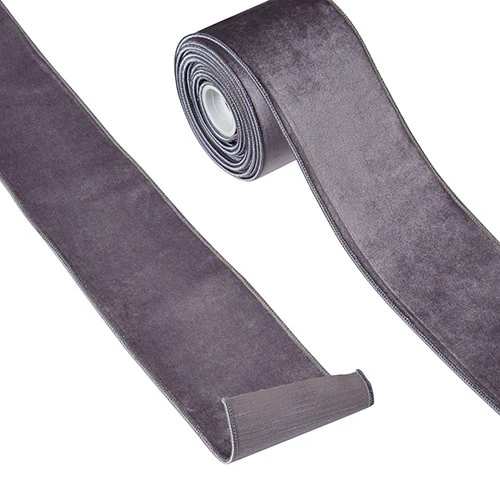 4" X 10 Yds Amethyst Velvet Wired Ribbon