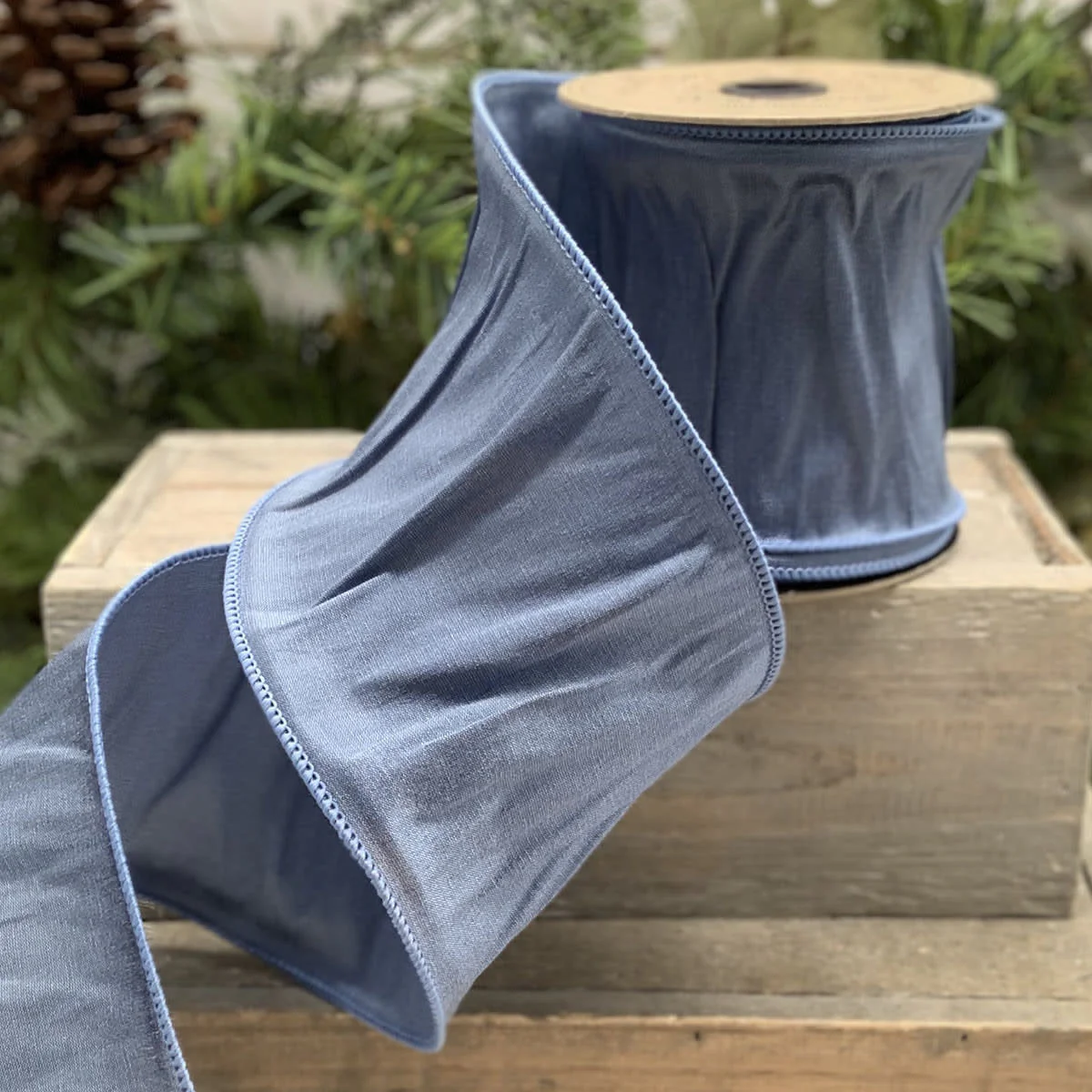 4" x 10yds New Taffeta, Ribbon - Image 2