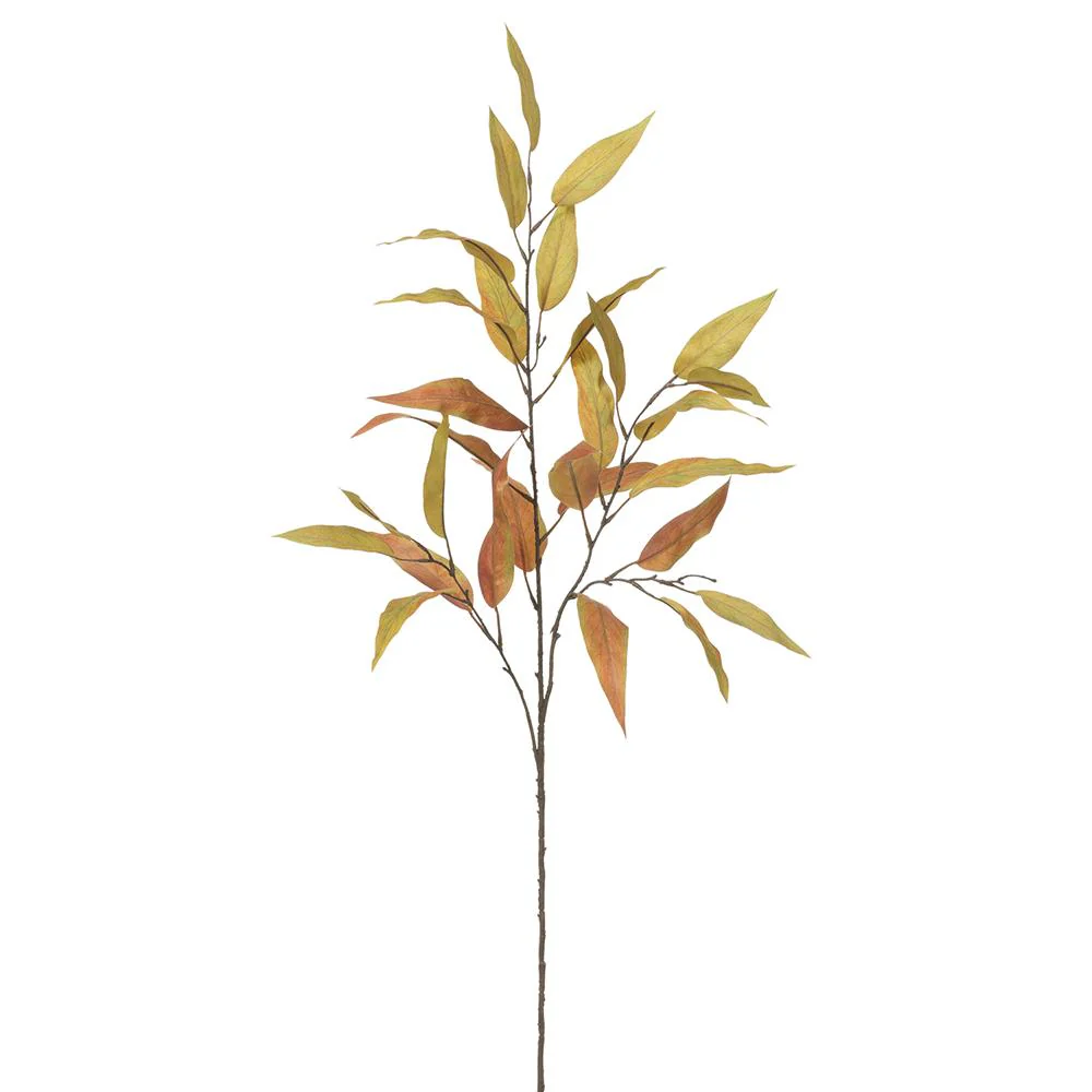 45" Harvest Eucalyptus Spray Green Rust - Image 2
