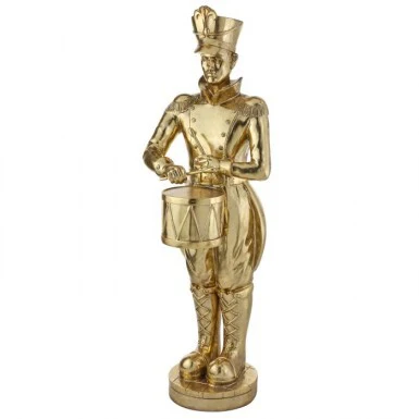 48” Resin Outdoor Royal Court Soldier With Drum
