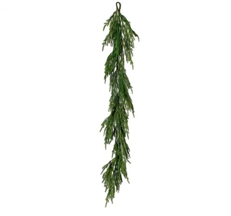 60" Natural Touch Norfolk Pine Garland - Image 2