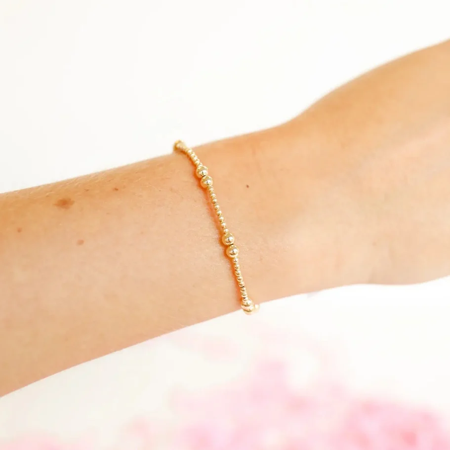 6.75" Leah Bracelet in Gold - Image 4