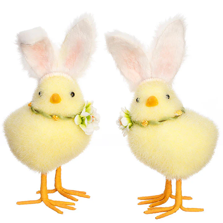 7.5" Chick with Rabbit Ears - Image 3