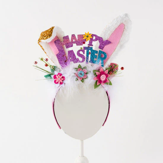 7.5" Easter Bunny Ears Headband