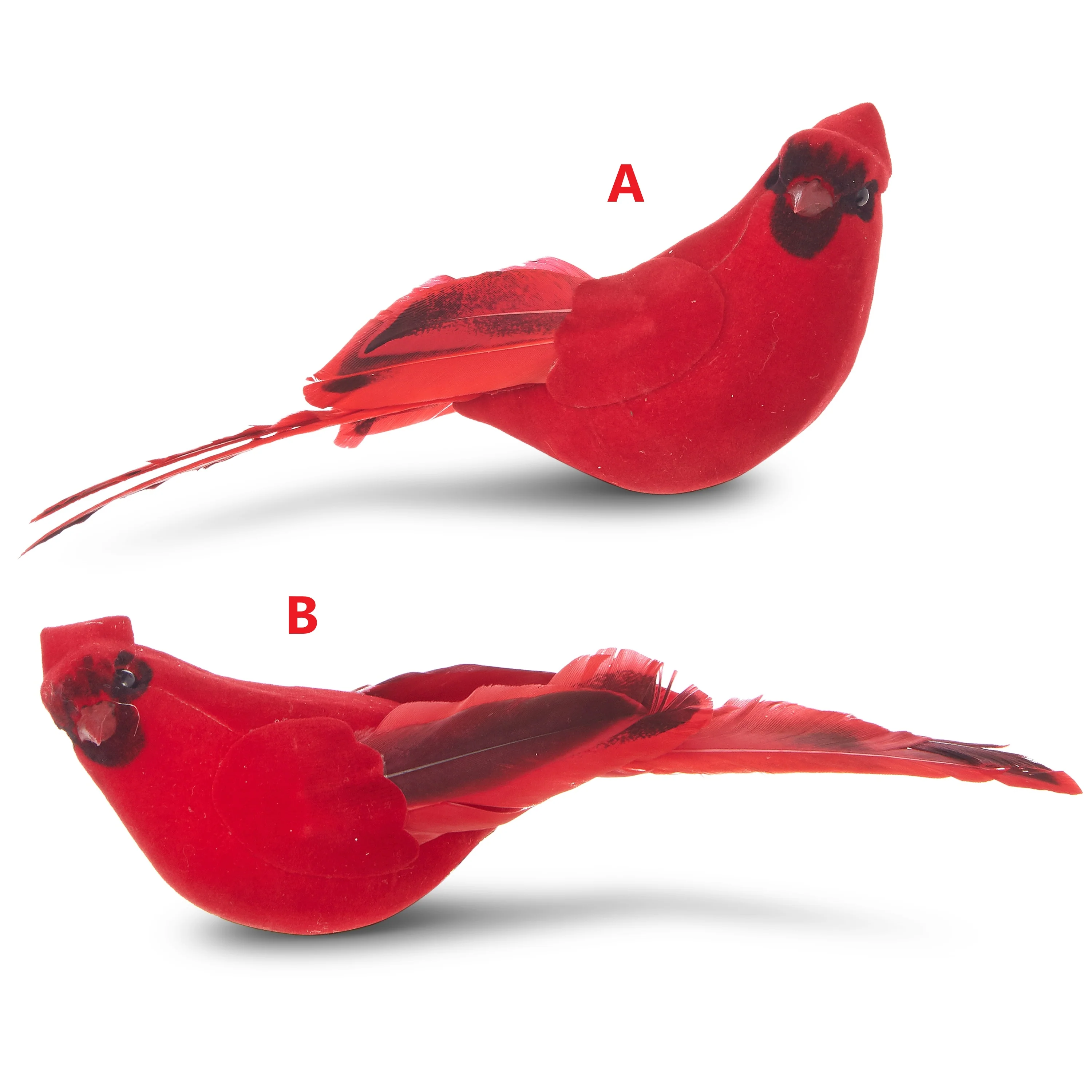 7" Clip-on Cardinal Ornament - Sold Individually