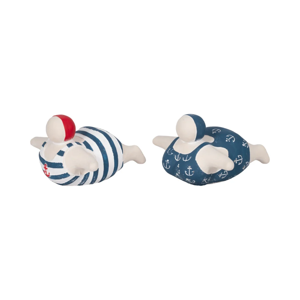 7 in. Ceramic Bathing Beauties Figurine - Sold Individually