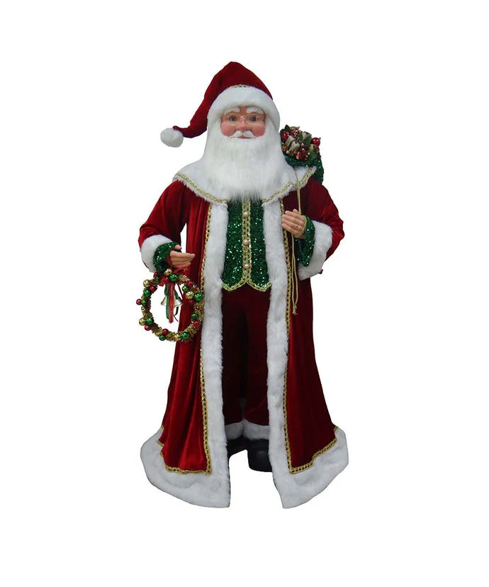 72" KSA Kringles Lifesize Santa