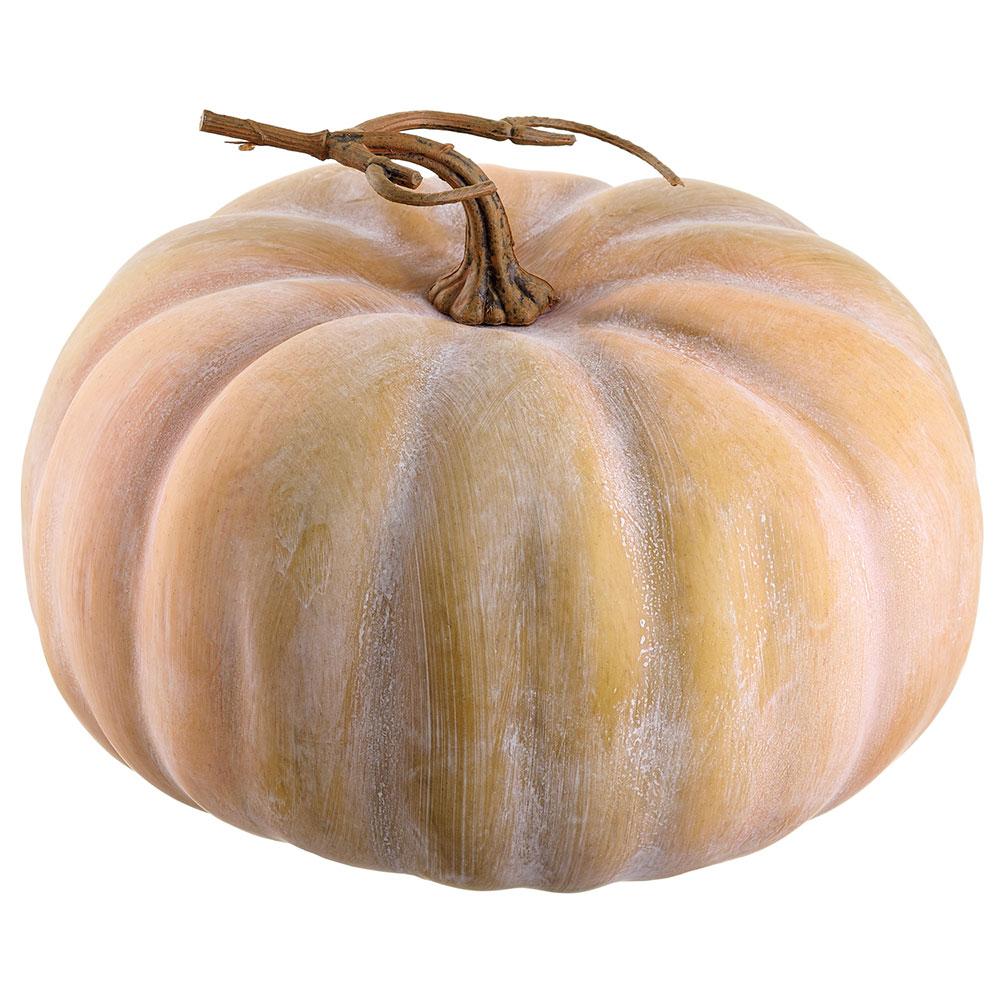 8" Pumpkin Orange Green - Image 2
