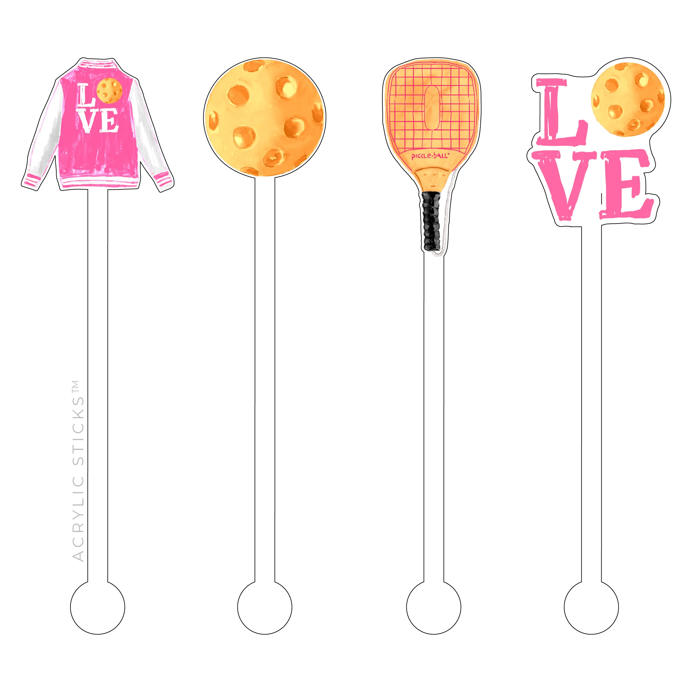 Acrylic Stir Sticks Combo - Image 15