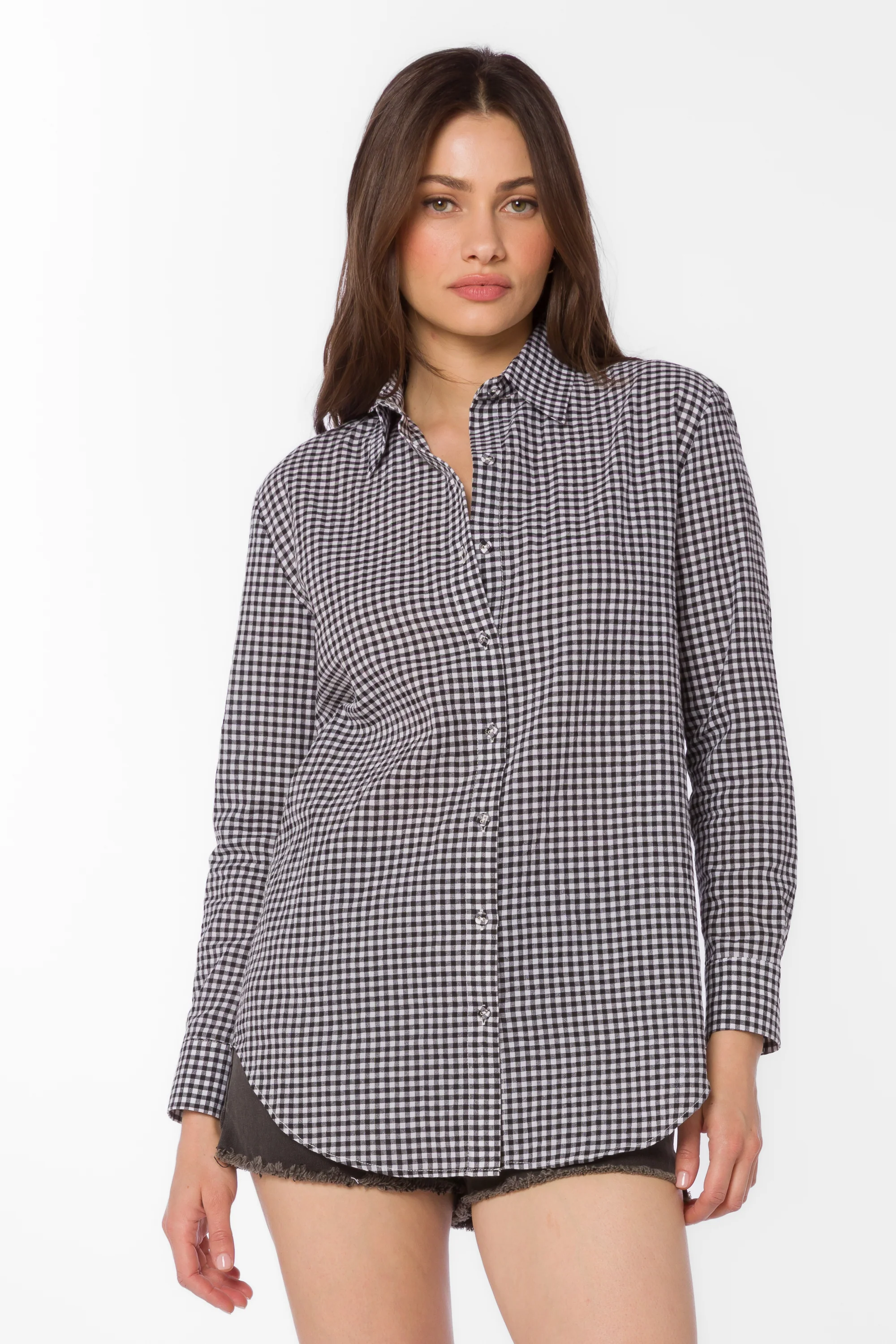 Adelynn Gingham Print Shirt - Image 4