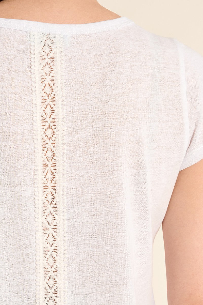 Adriana Ladies Knitted Tee - Image 5