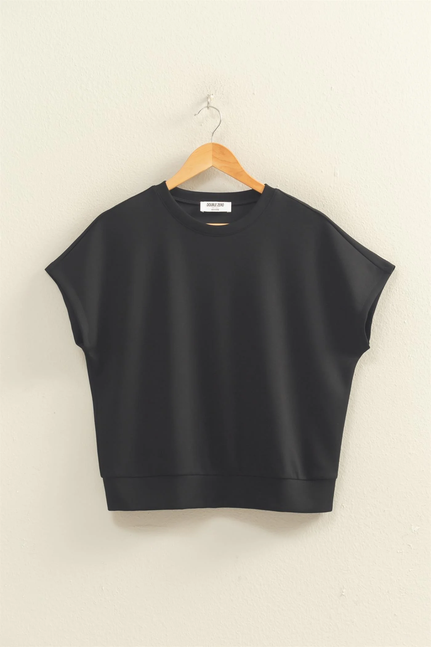 Alecia Crew Neck Short Dolman Sleeve Top - Image 8