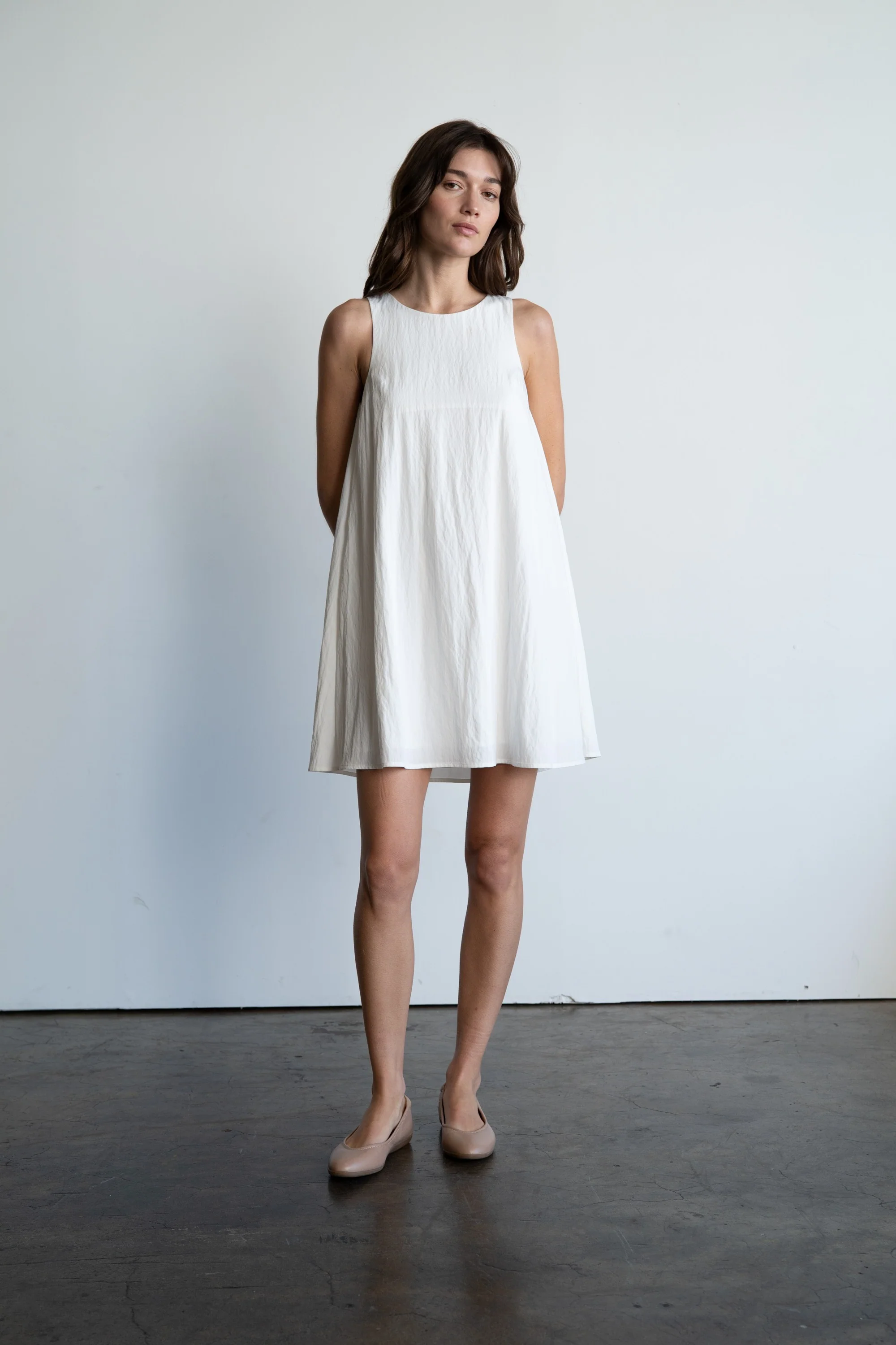 Alexis Simplicity Crew Neck A-Line Mini Dress - Image 3