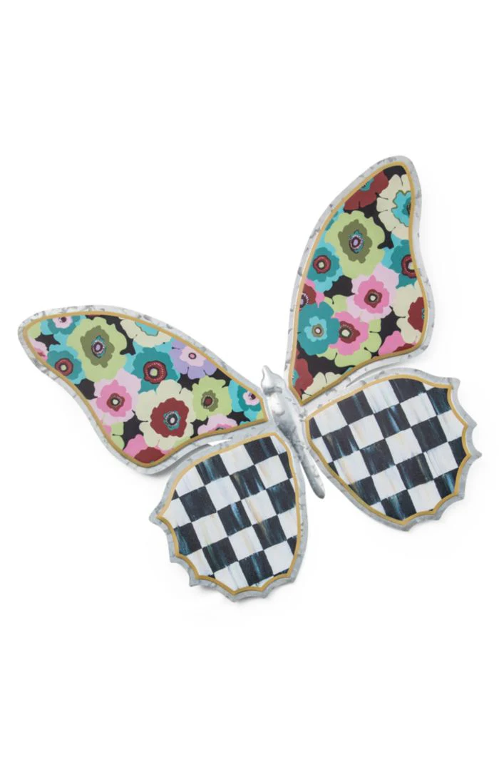 Always Flowers Outdoor Butterfly Wall Decor - Image 2