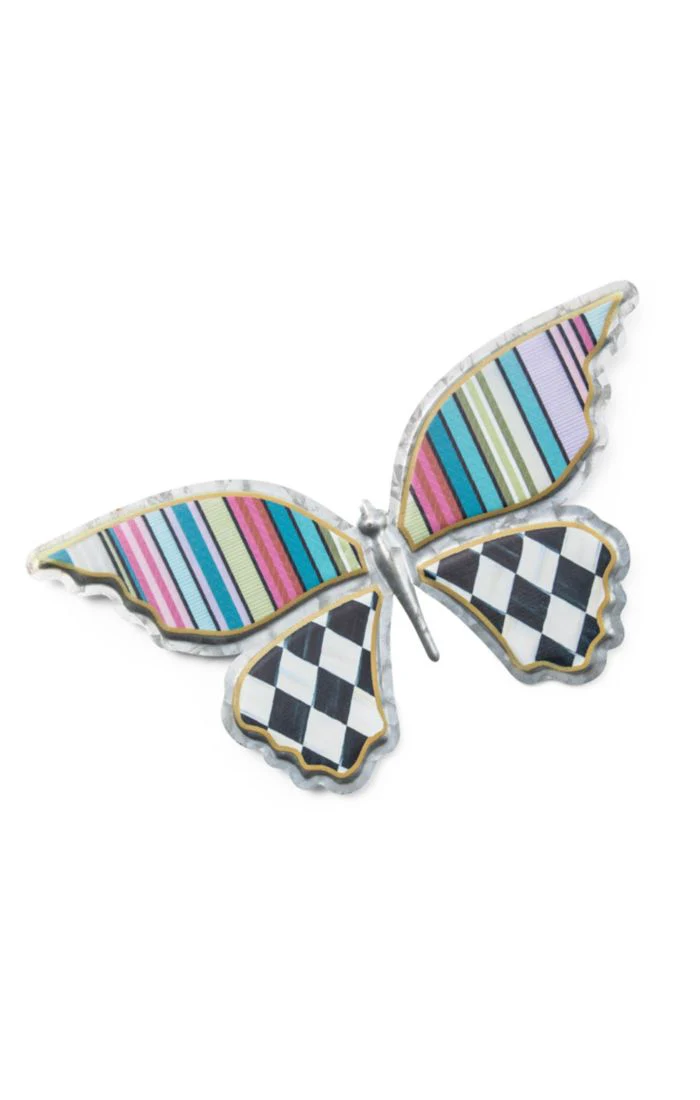 Always Flowers Outdoor Butterfly Wall Decor - Image 3