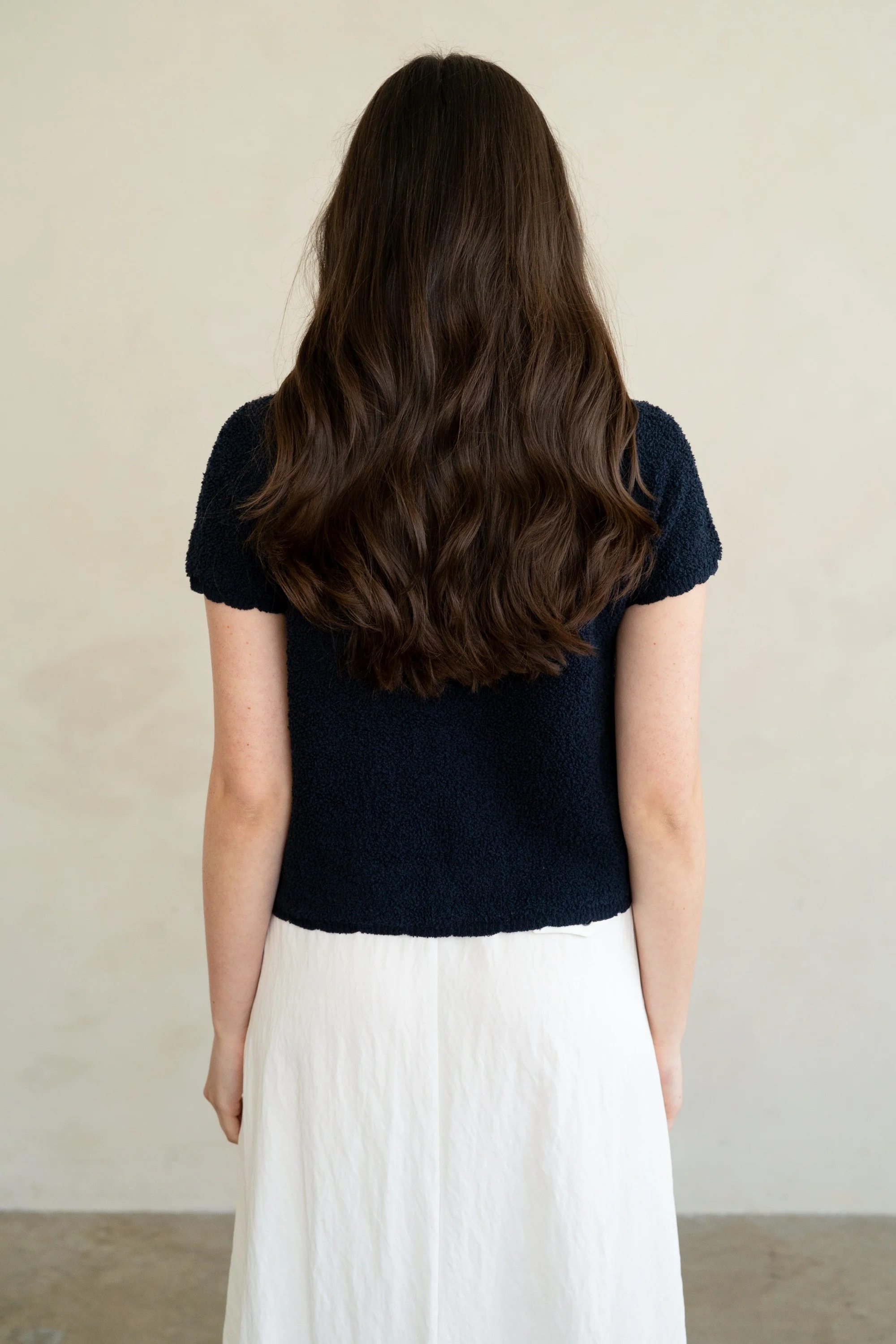 Amelia Soft Form Textured Knit Cardigan - Image 4