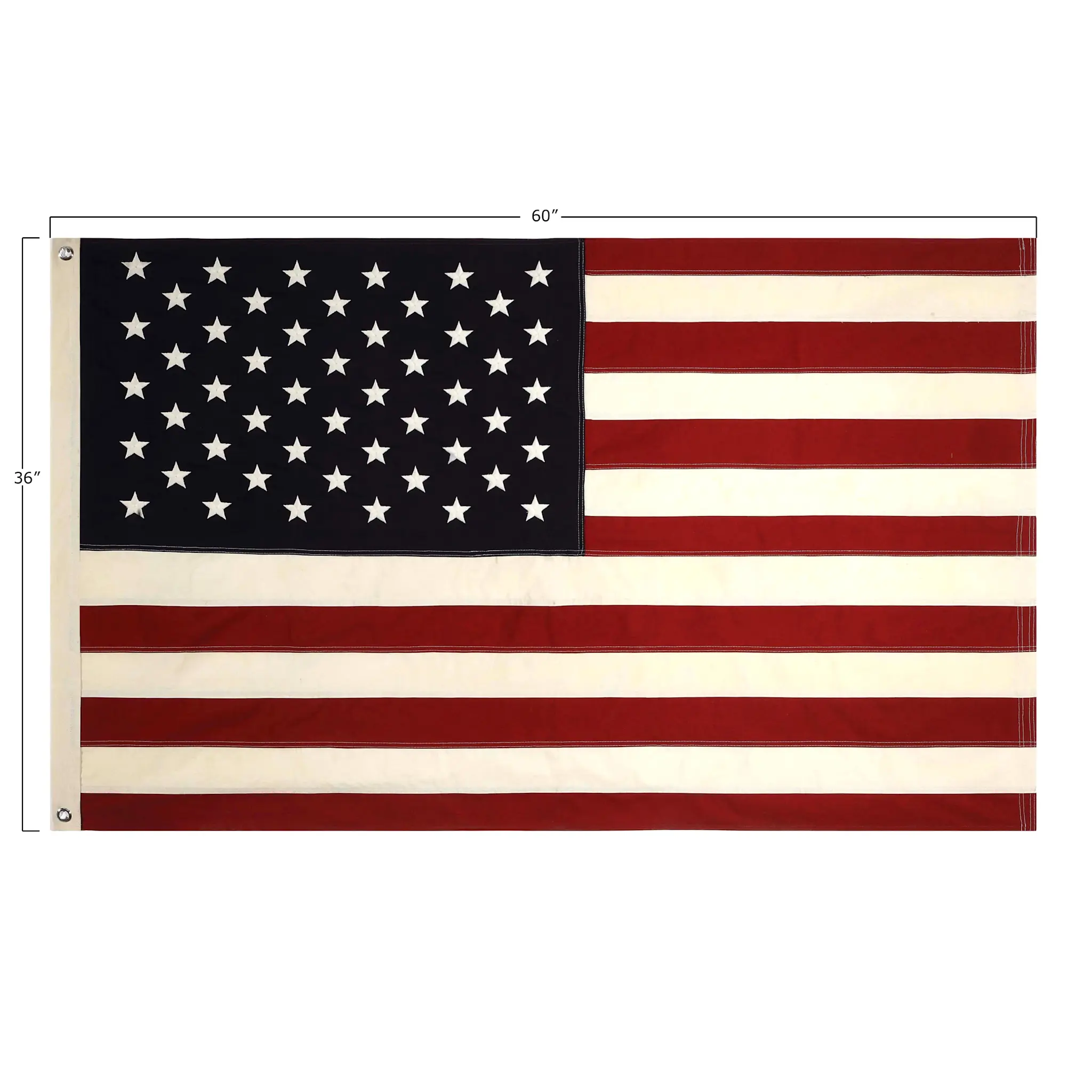 Americana Flag with Grommets - Image 2