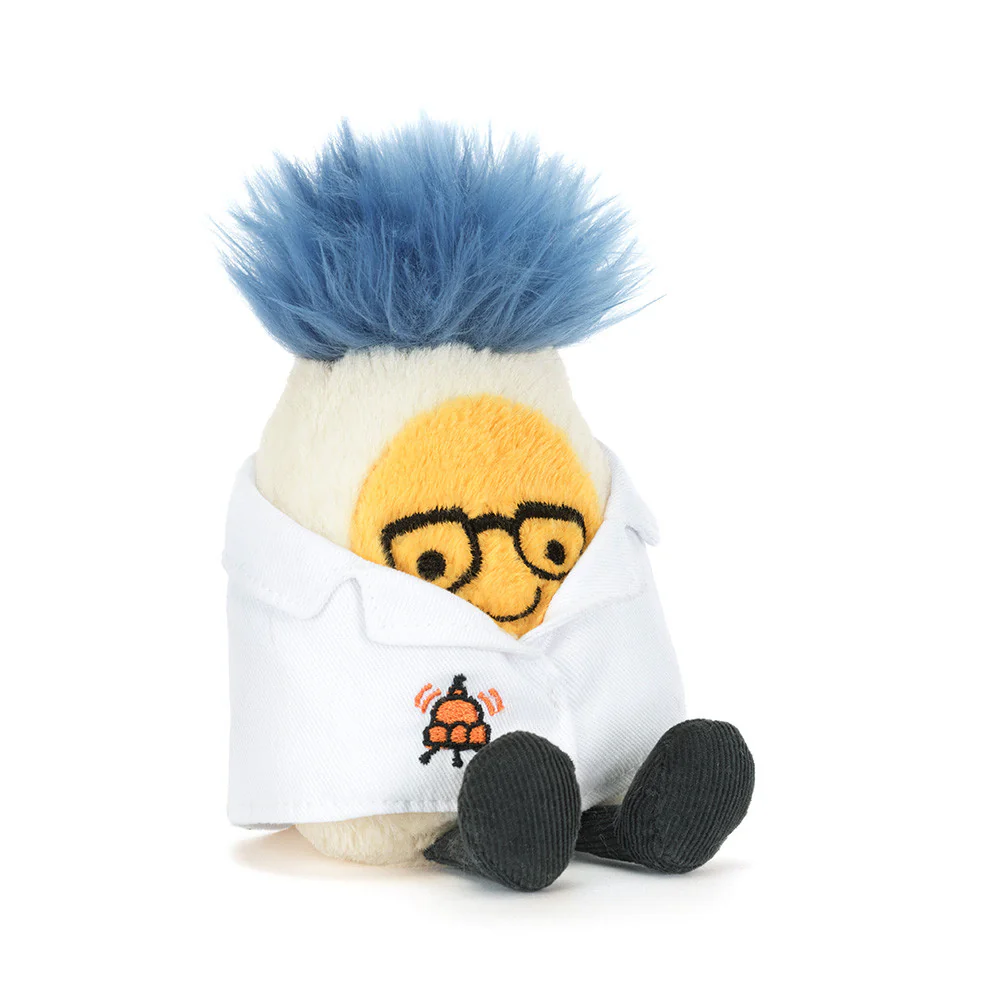 Amuseables Boiled Egg Scientist Outfit - Image 3