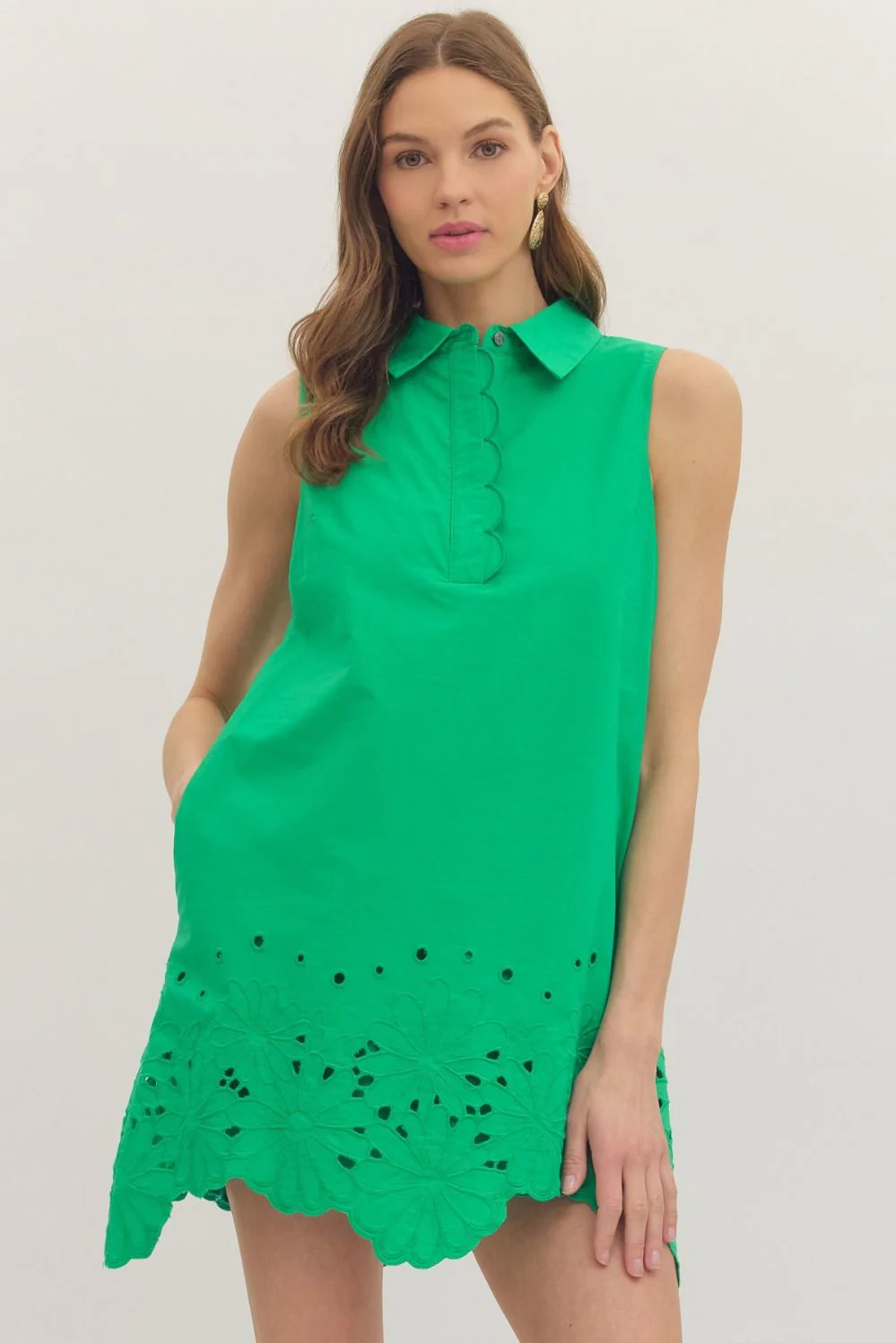 Amy Sleeveless Mini Dress