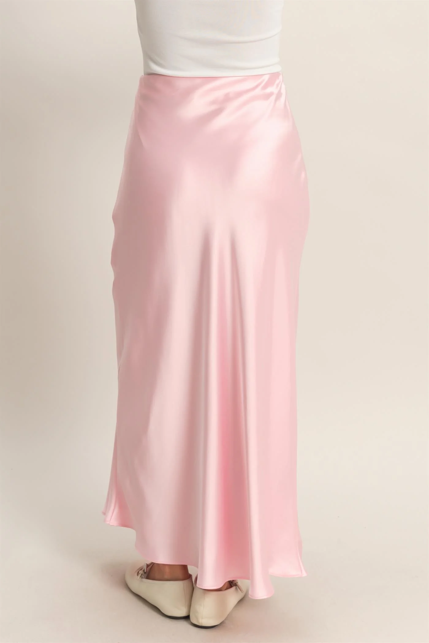 Angel Satin Maxi Skirt - Image 3