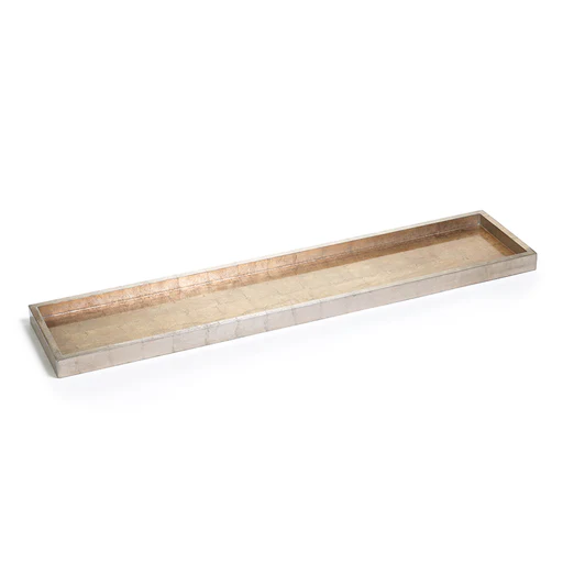 Antique Gold and Silver Serving Tray - Image 3