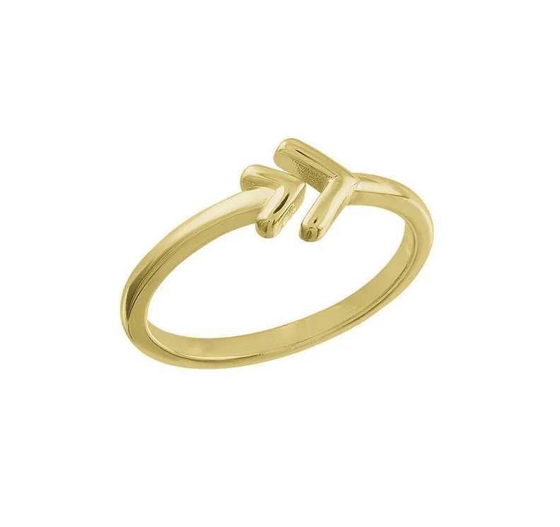 Arrow Gold Layer Ring - Image 2