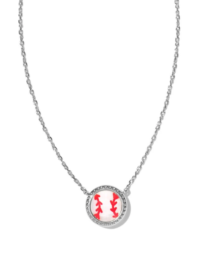 Baseball Short Pendant Necklace - Image 2