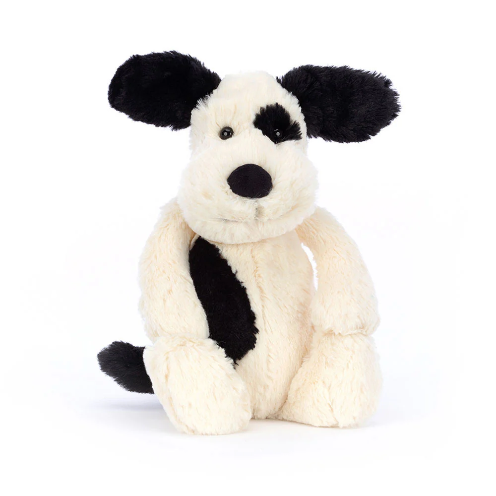 Bashful Black & Cream Puppy - Image 4
