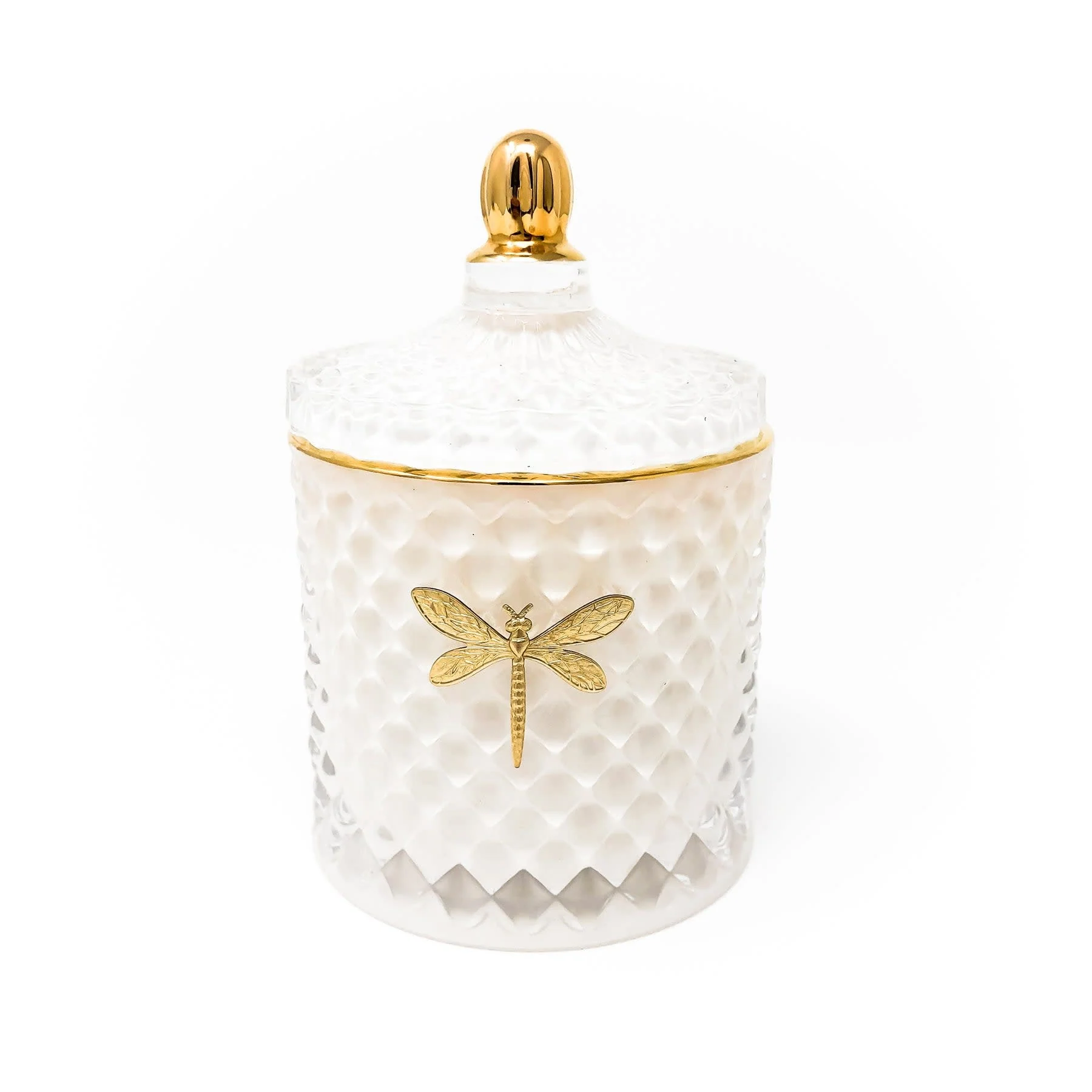 Bella Candle - White & Gold - Image 3