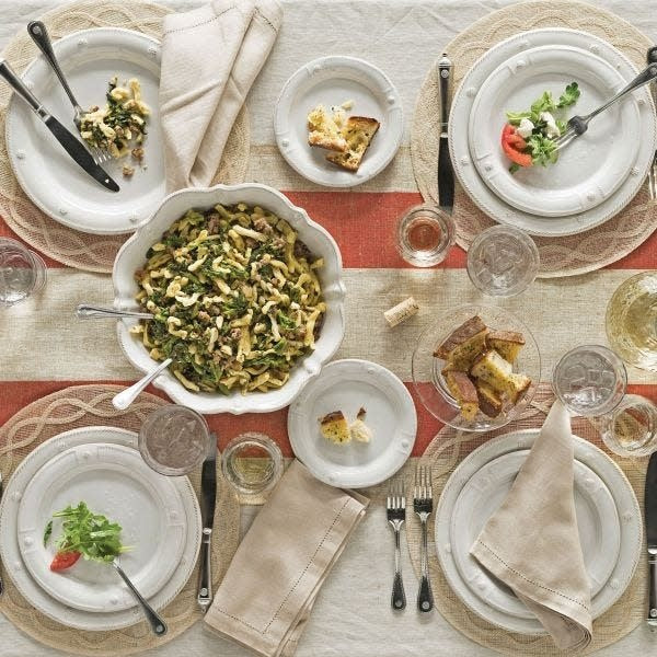 Berry & Thread Bright Satin 5pc Place Setting - Image 2