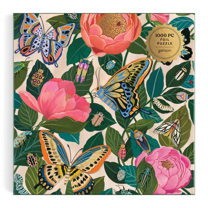 Between the Blooms 1000 Piece Foil Puzzle