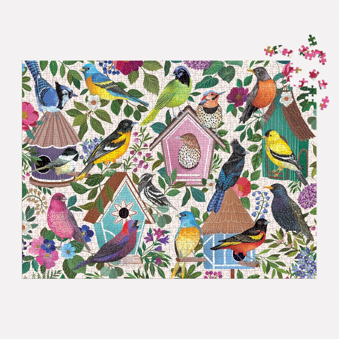Birdhouse Lane 1000 Piece Puzzle - Image 4