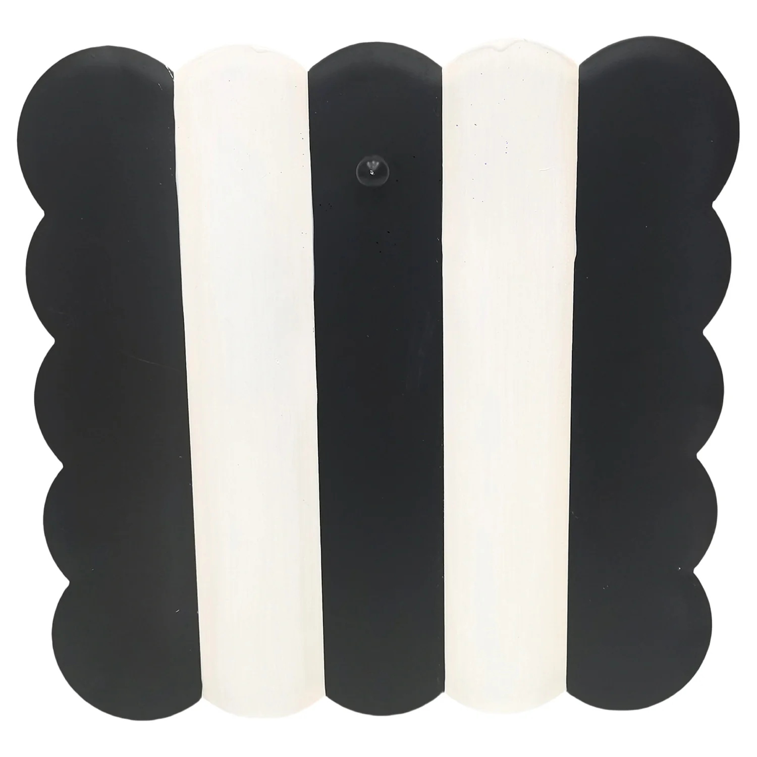 Black & Cream Scallop Display Board