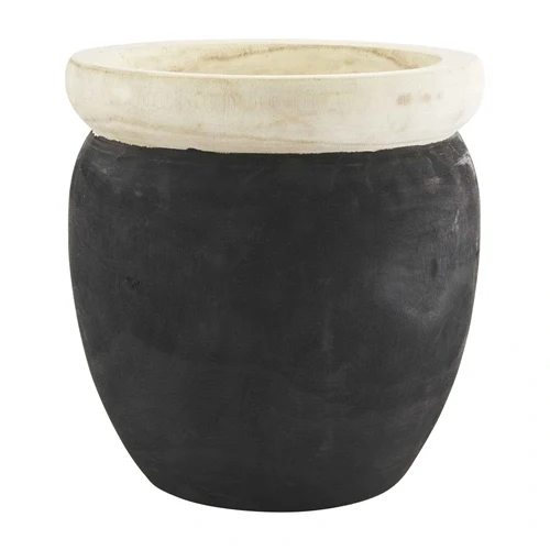 Black Paulownia Pot