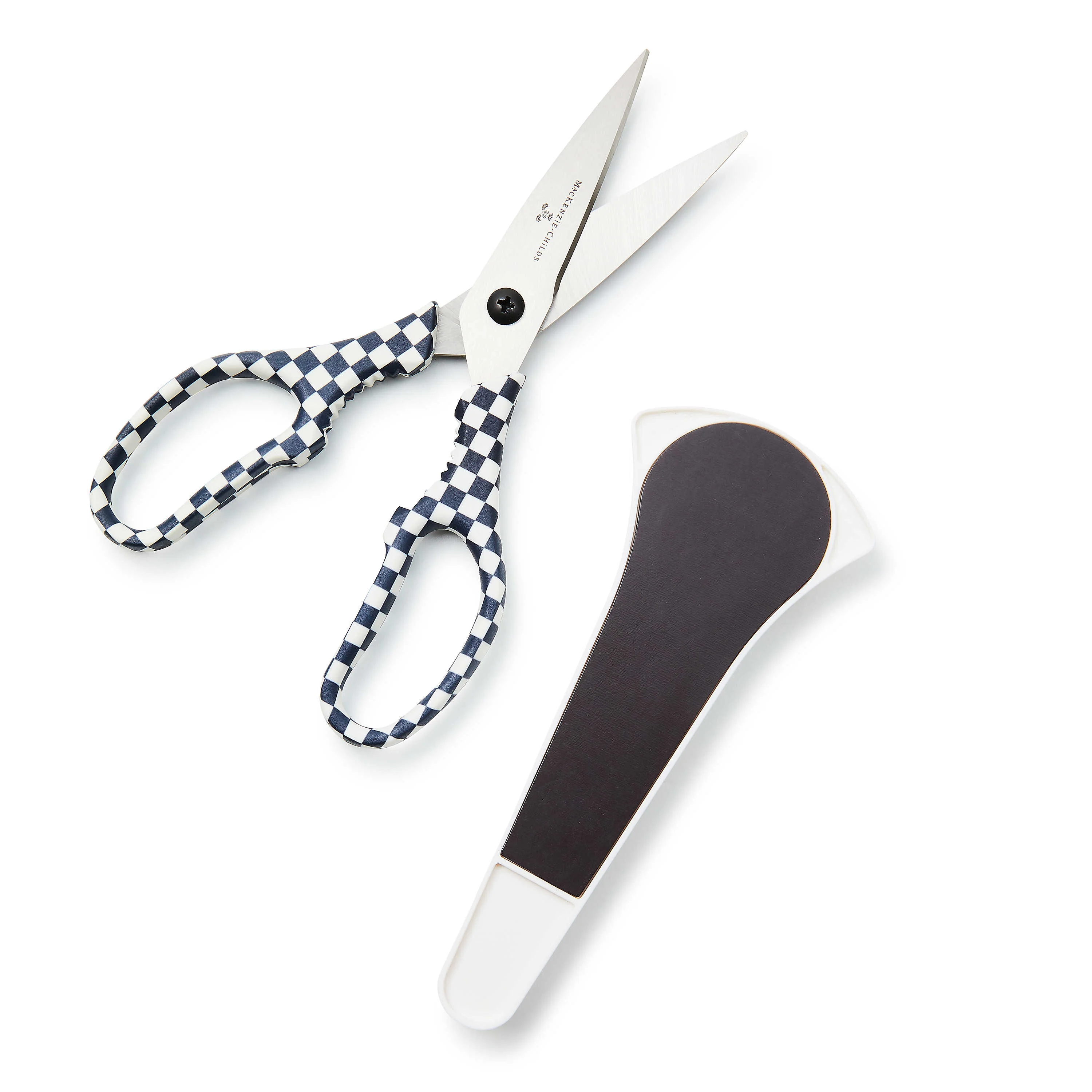Black & White Check Kitchen Shears - Image 6