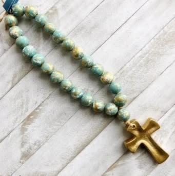 Blessing Beads with Large Cross - Image 13