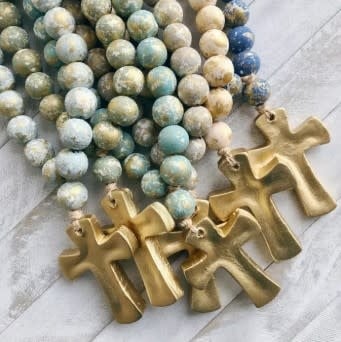 Blessing Beads with Large Cross - Image 14