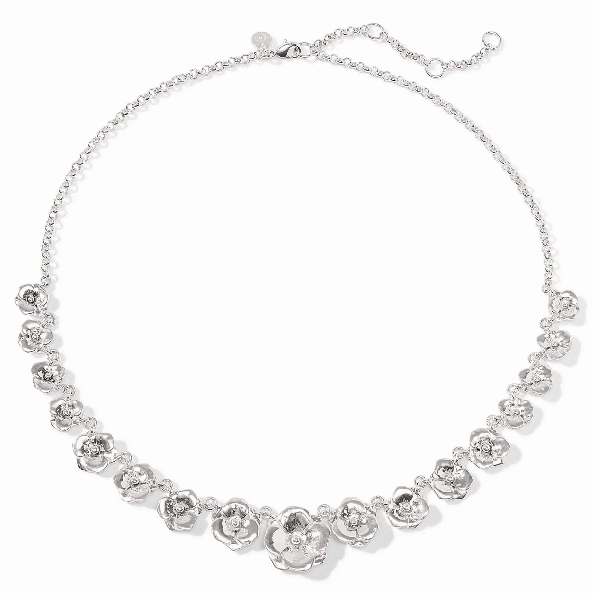 Bloom Demi Necklace Silver - Image 3