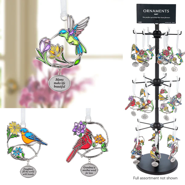 Blooms & Birds Ornament - Image 2