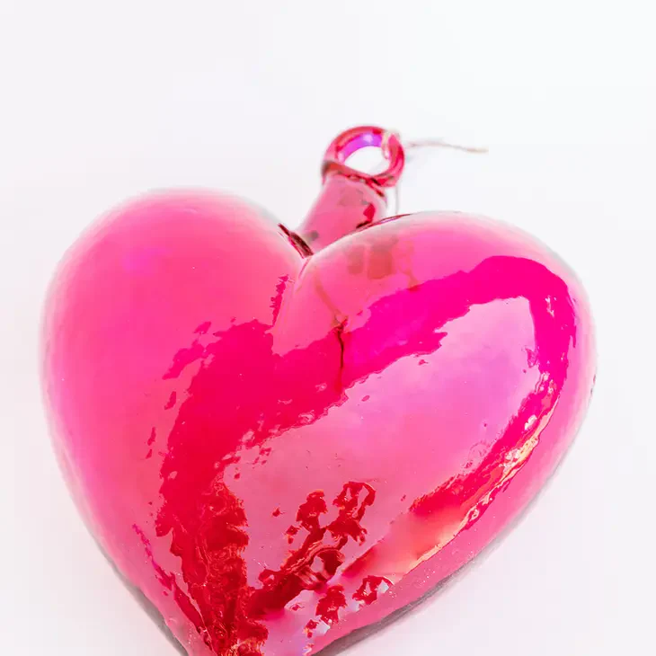 Blown Glass Heart - Image 3