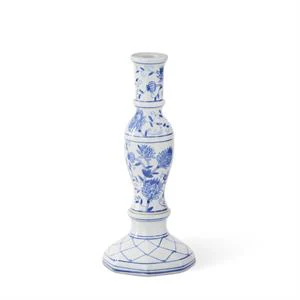 Blue & White Chinoiserie Taper Candleholders - Sold Individually - Image 3