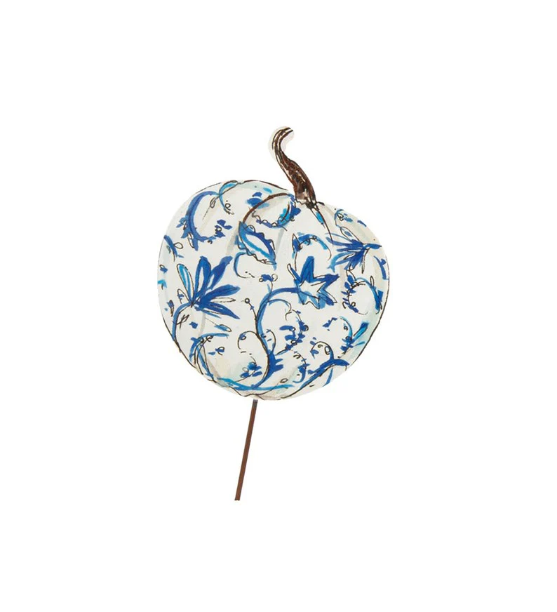 Blue & White Pumpkins - Sold Individually - Image 11