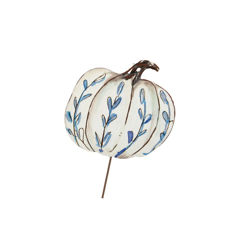 Blue & White Pumpkins - Sold Individually - Image 12