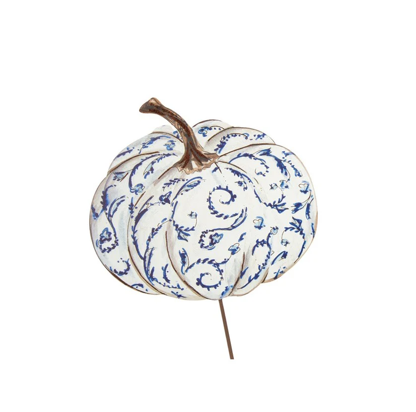 Blue & White Pumpkins - Sold Individually - Image 9