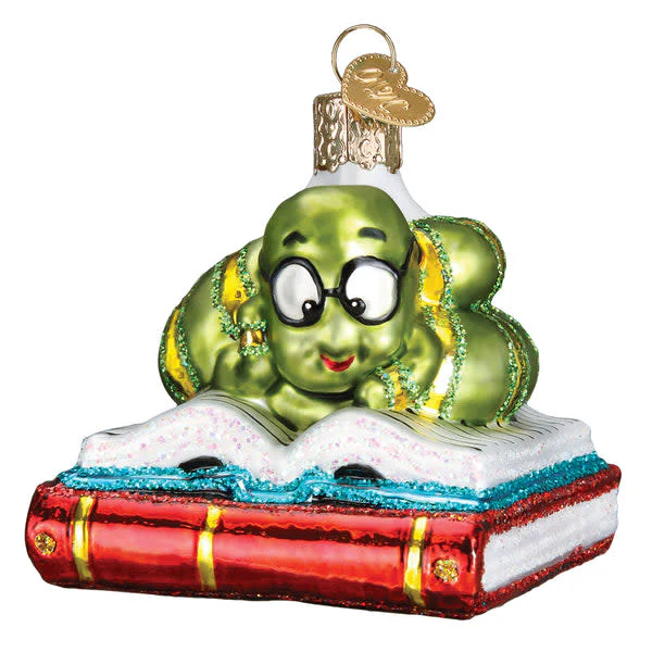 Bookworm Ornament - Image 2