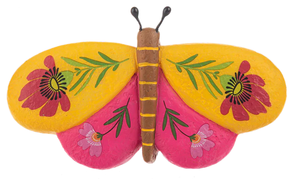 Botanical Butterfly Garden Art Rock - Image 5