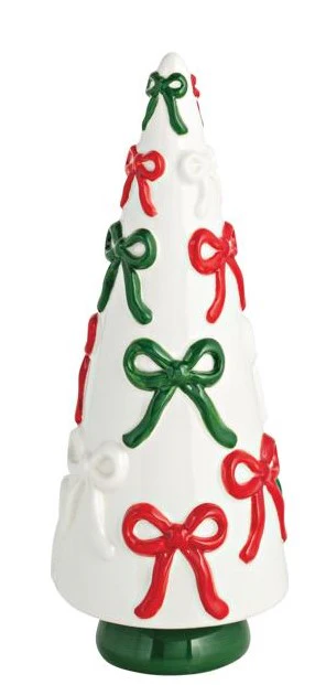 Bow Ceramic Christmas Trees - Image 9