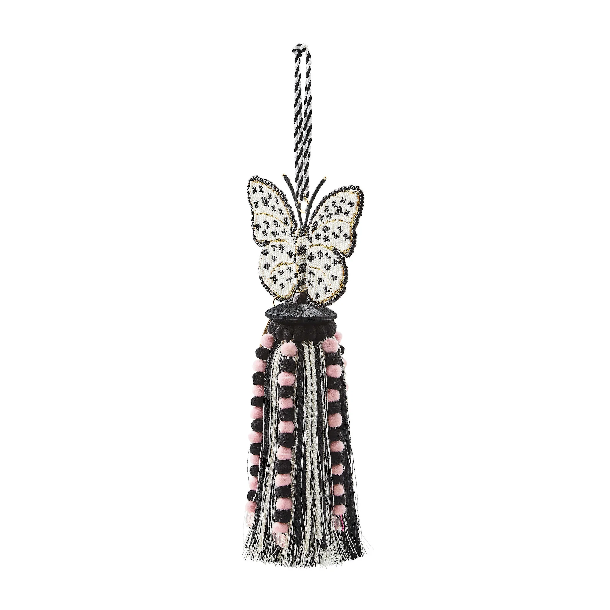 Butterfly Beaded Tassel - Image 2